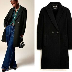 J. Crew Daphne Topcoat Italian Boiled Wool